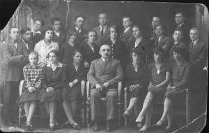 Učenici 5. razreda gimnazije u Gospiću, 10.5.1927.